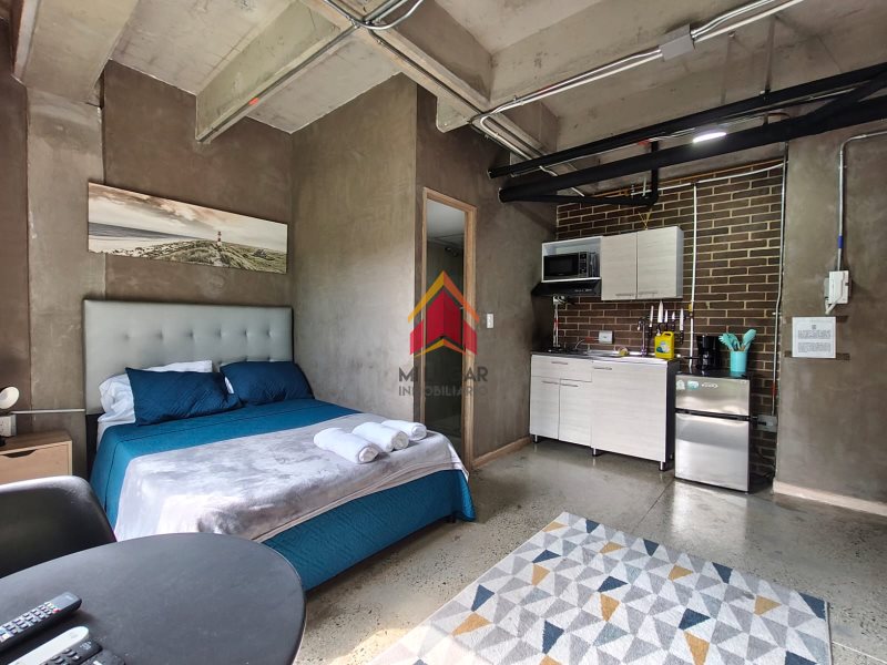 Apartaestudio disponible para Arriendo en Envigado Obrero Foto numero 1